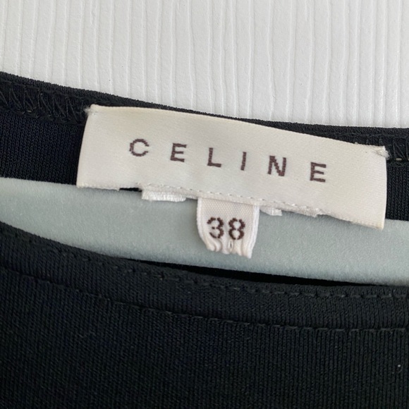 Celine Front Twist Slit Evening Dress Size 38 - Picture 6 of 16